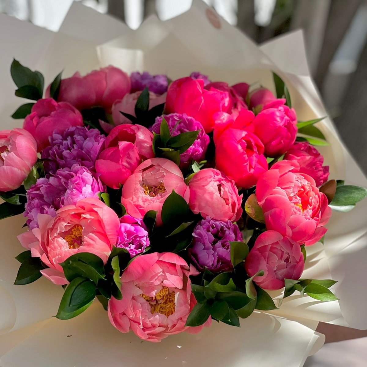 Field of Peonies
